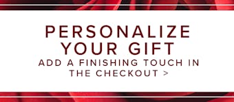 Personalize Your Gift at Check Out With a Finishing Touch
