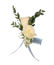 White Orchid Boutonniere