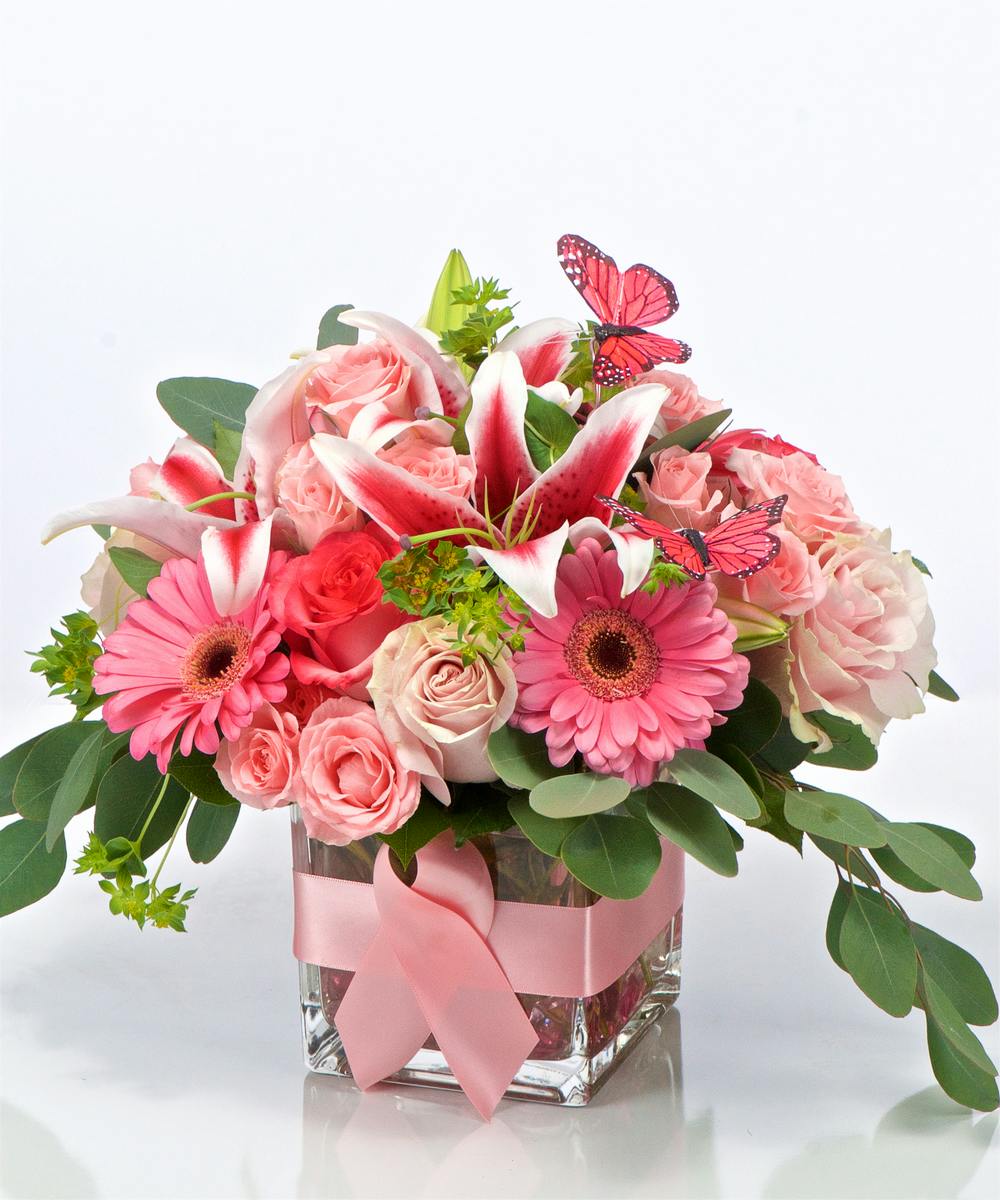 Polished Pinks Mission Viejo CA Sameday Flower Delivery