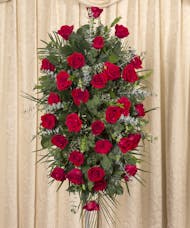 Red Roses Standing Spray