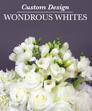 Wondrous Whites - Custom Designs Bouquet
